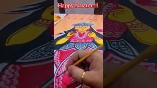 ma durga painting making [upl. by Bubb]