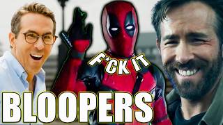 All Ryan Reynolds Hilarious Bloopers  Deadpool And Wolverine Special [upl. by Altheta756]