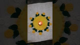 Rangoli ki design  simple Rangoli ki design रंगोली केसे बनाए [upl. by Darelle]