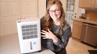 2500 Sq Ft Dehumidifier Review  Basement 34 Pint Dehumidifiers For Home Auto Drain Manual Drainage [upl. by Aphra]