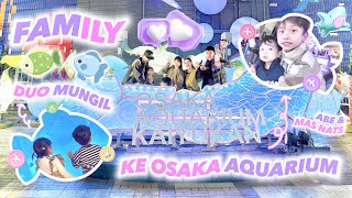 MAIN DI OSAKA AQUARIUM BERSAMA ABE CEKUT FAMILY part2 [upl. by Arrak]