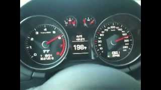 Audi TT 20 TFSI acceleration [upl. by Sapers]