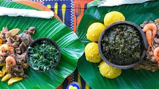 Where to eat in YaoundeCameroonian Food ERU [upl. by Cigam135]