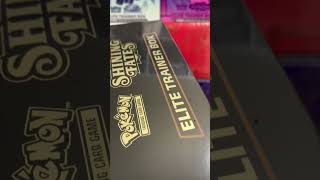 Real or Resealed Pokémon Shiny Fates Elite Trainer Box [upl. by Assital]