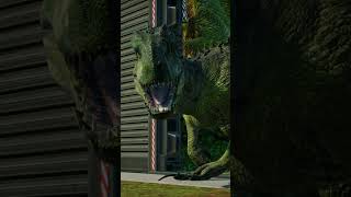 🔥🦖 Blue Indominus Rex vs Scorpius Rex 🔥🦖 dinosaur indominusrex scorpiusrex shorts jwe2 irex [upl. by Tnek626]