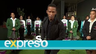 Groote schuur Majorettes performance on Expresso  26 June 2017 [upl. by Lakin]