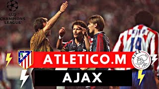 Atletico Madrid vs Ajax 23 All Goals amp Highlights  1997 UEFA Champions League [upl. by Ezmeralda]