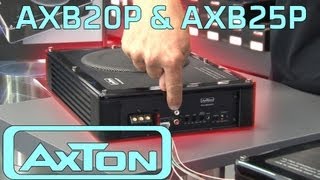 Aktivwoofer fürs Auto  Axton AXB20P und AXB25P  REVIEW  ARS24 [upl. by Arnelle]