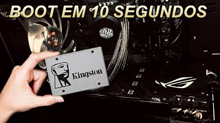 Unboxing SSD A400 Kingston 240GB [upl. by Rauscher]