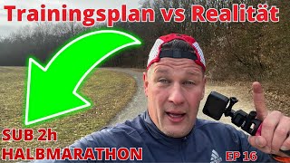 Sub 2h Berlin Halbmarathon  Trainingsplan vs Realität [upl. by Pooley]