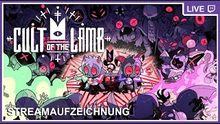 CULT OF THE LAMB ZwergiLive  Weltuntergangsstimmung Lass uns nen Kult gründen [upl. by Fotzsyzrk]