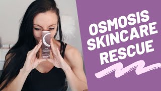 Osmosis Skincare Rescue Epidermal Repair Serum Review [upl. by Ycnej836]