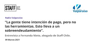 quotLa gente tiene intención de pago pero no las herramientasquot Entrevista Fernanda Nieto Staff Chile [upl. by Radie]