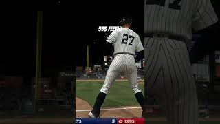 553 Foot homer Longest homerun in MLB The show❗️ [upl. by Sitnerp]