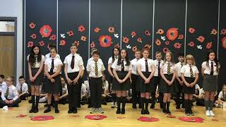 Primary 7 Remembrance Assembly 2022 [upl. by Elsey]