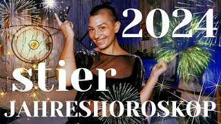 STIER 2024 JAHRESHOROSKOP  astrologische Energievorschau für ein glückliches amp erfolgreiches 2024 [upl. by Noma38]