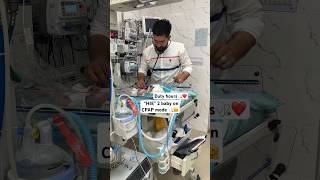 Hypoxicischemic encephalopathyHIE stage 2 baby on CPAP mode viral shorts doctor [upl. by Nahshu]