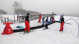 Learn Skiing in Niseko  Beginners Experience [upl. by Ysnat]