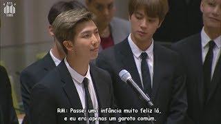 Discurso do BTS na 73ª Assembleia Geral da ONU [upl. by Licastro]