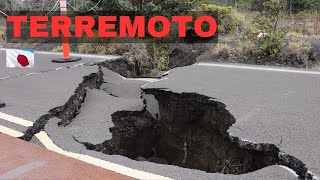 Terremoto Giappone primo gennaio 2024 [upl. by Marsiella]