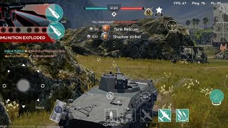 WAR THUNDER MOBILE  BEGLEITPANZER 57 GAMEPLAY [upl. by Llemaj]