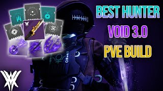 Best Void 30 Hunter PVE Build  Destiny 2 Witch Queen [upl. by Nilac]