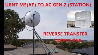 SETUP LITEBEAM M5 AS AP to GEN2 STATION [upl. by Oniliuqnart]