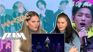 P1Harmony 피원하모니  Maniac Conan Gray amp KEEHO  All Of Me John Legend Cover REACTION [upl. by Anabahs]