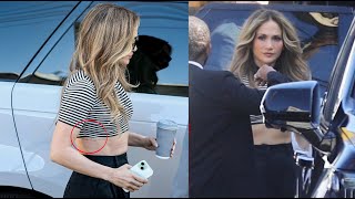 Jennifer Lopez Hasnt Removed Ben Affleck Tattoo Yet [upl. by Naus]