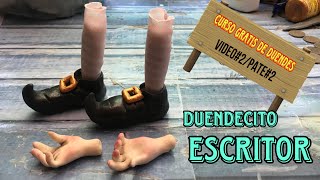 Manos y piernas en porcelana fría ✨️curso de DUENDES GRATIS🎈 [upl. by Zephan]