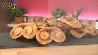 Recette des Palmiers au sucre 750 Grammes [upl. by Mellicent]