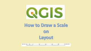 Scale Drawing on Layout in QGIS for Print [upl. by Emmerich955]