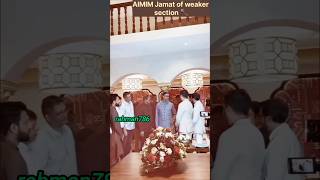 Asaduddin owaisi and Majid hussain togetherAIMIM trendingyoutubeshortsytshorts shorts aimim [upl. by Virginia]