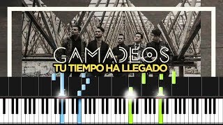 Tu tiempo ha llegado  Gamadeos LLDM  Tutorial Piano [upl. by Annette]