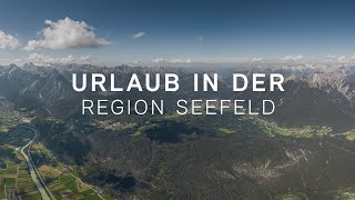 Urlaub in der Region Seefeld Tirols Hochplateau von oben [upl. by Cummings957]