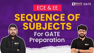 Sequence of Subjects for GATE Preparation  GATE ECE amp EE  BYJUS GATE [upl. by Leotie]