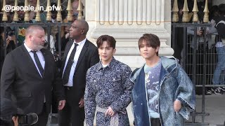 Keung To 姜濤 amp Anson Lo 盧瀚霆 MIRROR  Kenzo Menswear SS25 fashion show in Paris  19062024 [upl. by Ho]