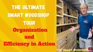 The Ultimate Smartwoodshop Tour Organization and Efficiency in Action [upl. by Ahsiekahs]