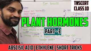 Plant Hormones  Part 3  Abscisic acid and Ethylene  Short trick [upl. by Eldoria868]