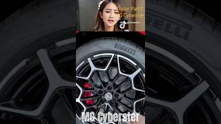 Trailer video raction MG Cyberster automobile trailer shorts [upl. by Ardnua86]