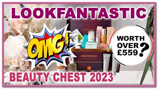 Better Than The Advent Calendar 😱 LOOKFANTASTIC Beauty Chest 2023  Available now [upl. by Farrel838]