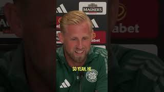 Kasper Schmeichel Joe Hart told me quotyoure gonna love itquot [upl. by Macy]