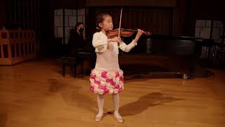 Lin Tokura age 10 Concerto No9 in A Minor Op 104 1st Movement by Charles de Beriot [upl. by Hunt]