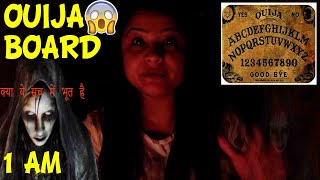 OUIJA BOARD game went wrong at 1 am  Dont play and watch alone Paranormal Game [upl. by Odradlig954]