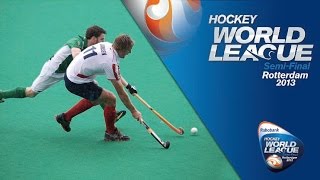 Ireland vs France Mens Hockey World League Rotterdam 78th Playoff 22613 [upl. by Erfert]