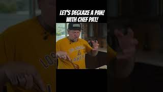 Let’s all deglaze a hot pan together With Chef Pat cooking food steak deglaze cookinmeat [upl. by Ecirtael]