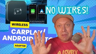 Wireless Apple CarPlayAndroid Auto Adapter Review  Effortless Connection for Your Vehicle [upl. by Nichol]