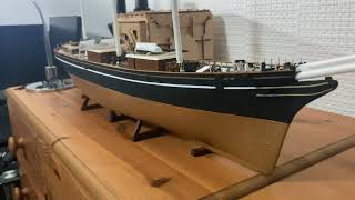 Cutty sark 196 scale part 3 [upl. by Yasui]