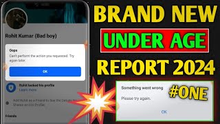 fb reporting 101 working trick  How To Report Facebook Account 2024  Facebook Reporting New Trick [upl. by Nahtahoj]