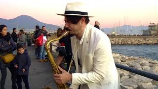 quotDANCE MONKEYquot  STREET SAX PERFORMANCE [upl. by Devina]